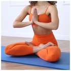 Коврик для фитнеса и йоги Sangh, нескользящий, 183×61×1.5 см, синий - Фото 4