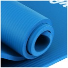 Коврик для йоги Sangh, 183×61×1,5 см, цвет синий - фото 9555010