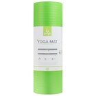 Коврик для йоги Sangh, нескользящий, 183×61×1.5 см, цвет зелёный - Фото 9