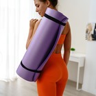 Коврик для фитнеса и йоги Sangh, нескользящий, 183×61×1.5 см, фиолетовый - Фото 9