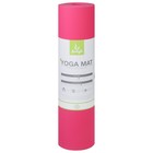 Коврик для йоги Sangh, нескользящий, 183×61×0.8 см, цвет розовый - Фото 15