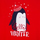 Платье женское  KAFTAN "Hello winter", красн.,  р-р 48-50, 100% хл - Фото 8