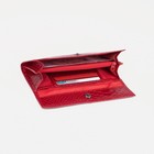 Кошелёк женский на кнопке, цвет красный - Фото 4