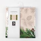 Скатерть новогодняя «Этель» Еловые ветви 180×148± 3 см, 100% хл, саржа 190 г/м² - Фото 11