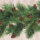 Скатерть новогодняя «Этель» Еловые ветви 180×148± 3 см, 100% хл, саржа 190 г/м² - Фото 6