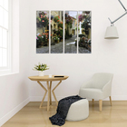 Модульная картина "Улочка-3"(4-30х100) 126х100см - Фото 4