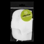 Напяточники для педикюра, силиконовые, с перфорацией, универсальный размер, 10×9 см, белые - Фото 5