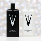 Подарочный набор Viking Black&White: шампунь, 300 мл + гель для душа, 300 мл - Фото 3