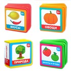 Набор мягких книжек-кубиков из EVA «Окружающий мир», 4 шт. по 12 стр. - Фото 3