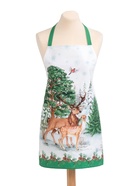 Фартук новогодний «Этель. Новогодний лес», 65×60 см, 100 % хлопок, саржа, 190 г/м² - Фото 5