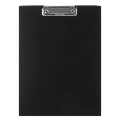 Планшет с зажимом А4, пластиковый 1.5 мм, Calligrata, чёрный