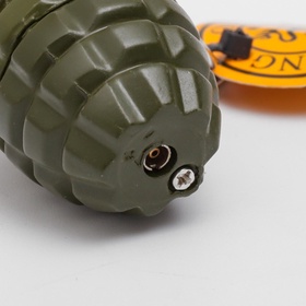 Зажигалка «Лимонка», с кремнием, газ