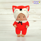 Пупс коллекционный «Крошики: Рыжуля», в костюме лисички, 19 см - Фото 4