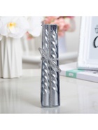 Набор свечей витых, 1.5×15 см, 2 шт., серебряный металлик - Фото 4