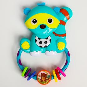 Музыкальная игрушка «Енот», с зеркальцем и светом 3933835