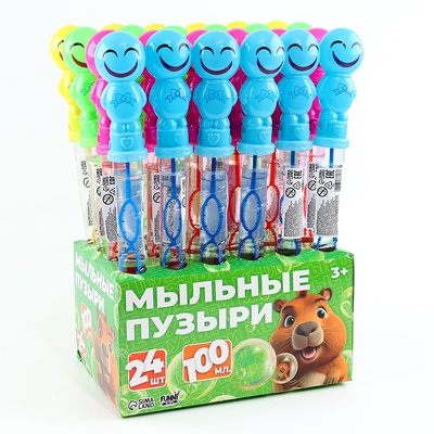 Мыльные пузыри «Эмоции», МИКС, 100 мл