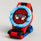 Часы наручные лего, Человек-паук, с ремешком-конструктором - Фото 3