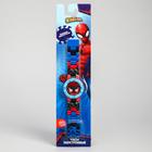 Часы наручные лего, Человек-паук, с ремешком-конструктором - Фото 2