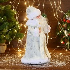 Дед Мороз под ёлку «Зимнее волшебство. Новогодняя игрушка» двигается, с подсветкой, 38 см 3555405