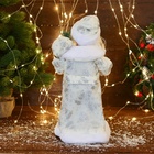 Дед Мороз под ёлку «Зимнее волшебство. Новогодняя игрушка» двигается, с подсветкой, 38 см 3555405