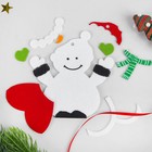 Ёлочная игрушка из фетра «Снеговик в шапочке», набор для творчества, своими руками - Фото 2