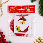 Ёлочная игрушка из фетра «Дед мороз с ёлочкой», набор для творчества - Фото 4