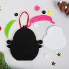 Ёлочная игрушка из фетра «Пингвин в шапочке», набор для творчества, своими руками - Фото 2