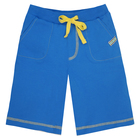 Комплект для мальчика футболка/шорты, голубой/синий, рост 104 (56) - Фото 3