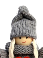 Елочная игрушка «Куколка в костюме», серая, МИКС 3584578