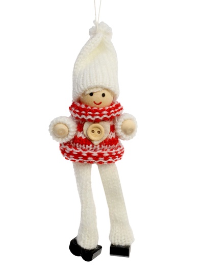 Елочная игрушка «Зимние куколки», МИКС