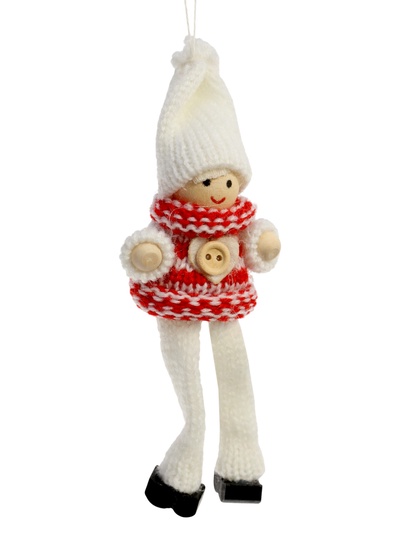 Елочная игрушка «Зимние куколки», МИКС