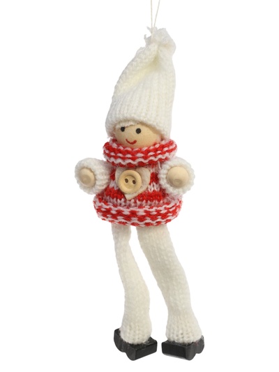 Елочная игрушка «Зимние куколки», МИКС