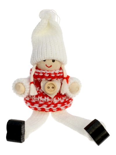 Елочная игрушка «Зимние куколки», МИКС