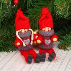 Елочная игрушка «Куколка в вязаном костюмчике», МИКС - Фото 2