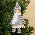 Елочная игрушка «Снежные куколки», МИКС - Фото 3