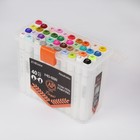 Набор маркеров профессиональных двусторонних 40штук/40 цветов, MS-898 - фото 8728553