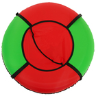 Тюбинг-ватрушка «Вихрь» эконом, d=120 см, цвета МИКС - Фото 2