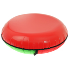 Тюбинг-ватрушка «Вихрь» эконом, d=120 см, цвета МИКС - Фото 3