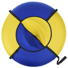 Тюбинг-ватрушка «Вихрь» эконом, d=120 см, цвета МИКС - Фото 5