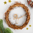 Ёлочное украшение из фетра «Венок и снеговик с метлой», своими руками - Фото 2