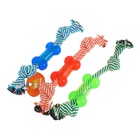 Игрушка канатная с косточкой, до 90 г, до 26 см, микс цветов 3276096