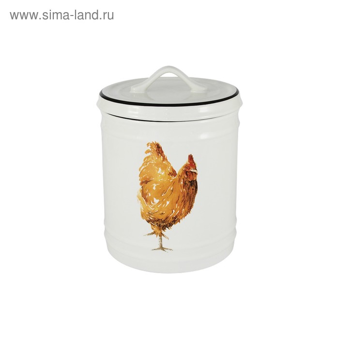 Банка для сыпучих продуктов «Усадьба», 19 см - Фото 1