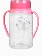 Бутылочка для кормления малыша M&B «Доченька», классическое горло, с ручками, от 0 мес., 150 мл., розовый - фото 119052937 Бутылочка для кормления малыша M&B «Доченька», классическое горло, с ручками, от 0 мес., 150 мл., розовый - фото 119052937