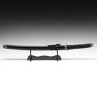 Сувенирное оружие «Катана на подставке», чёрные ножны, 100 см, микс - фото 8642033