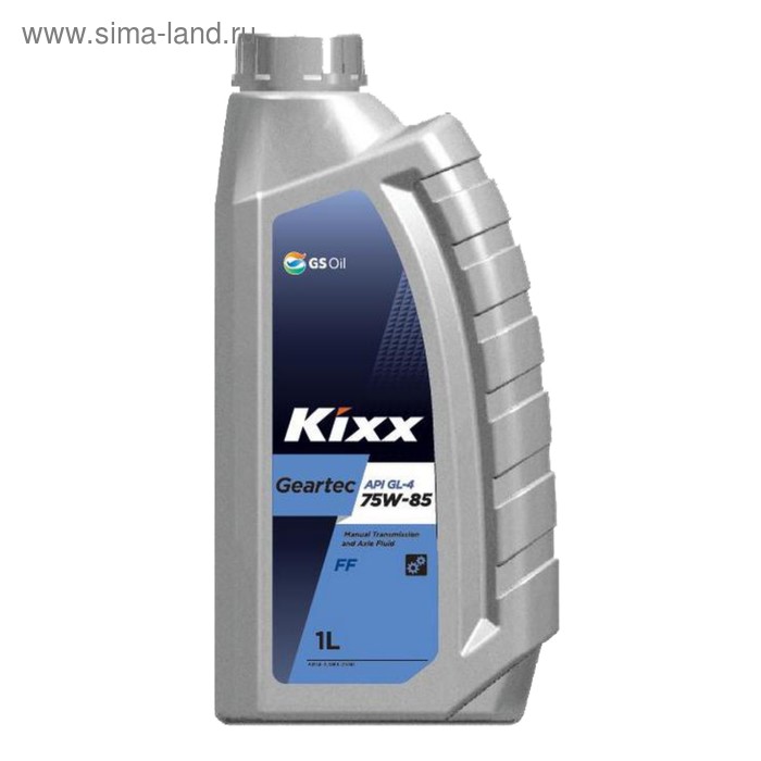 Масло трансмиссионное Kixx Geartec FF GL-4 75W-85 Gear Oil HD, 1 л - Фото 1