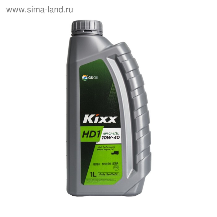 Масло моторное  Kixx HD1 CI-4 10W-40 D1, 1 л - Фото 1