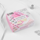 Булавки английские, 19 мм, 2000 шт, цвет серебряный - Фото 3