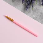 Кисть для макияжа, тонкая, цвет МИКС - Фото 1