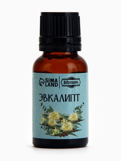 Набор эфирных масел эвкалипт, пихта, сосна, «Добропаровъ», 3 шт. по 17 мл