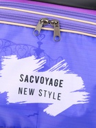 Чемодан детский 34 л (XS) Sacvoyage, отдел на молнии, с расширением, сиреневый - Фото 8
